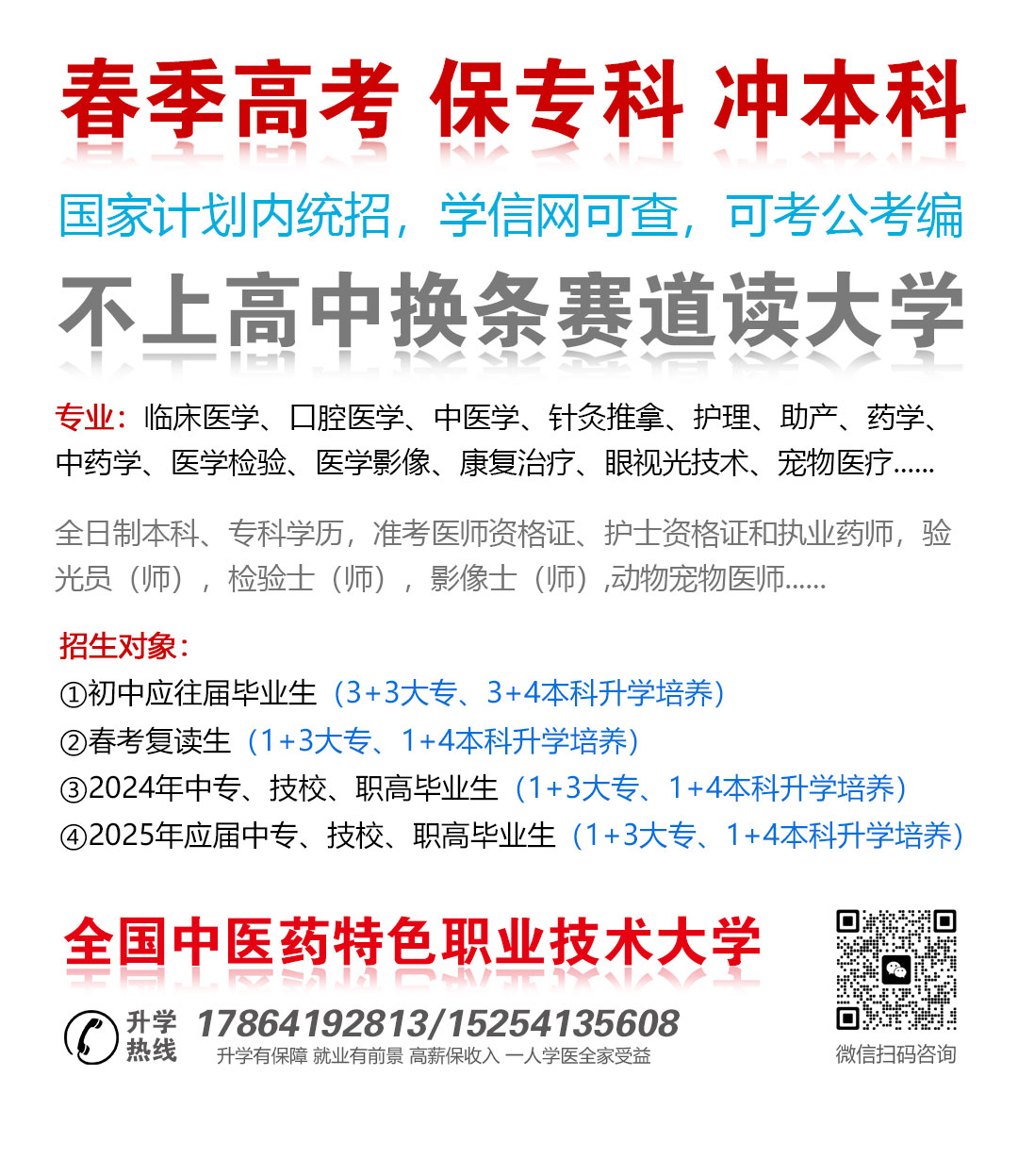 2024年山东春季高考本科院校及招生专业计划数